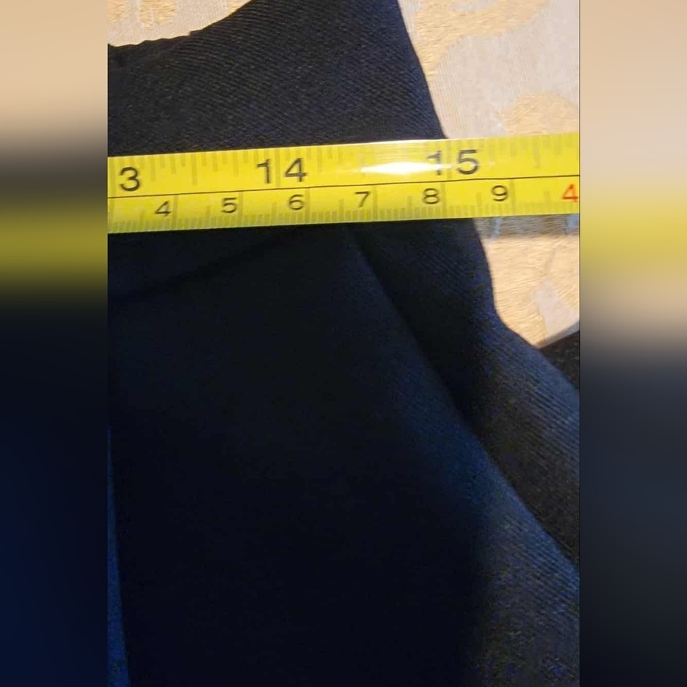 Funyyzo Womens  Wide Leg Pockets Dress Pants. L 10-12 - Picture 4 of 10